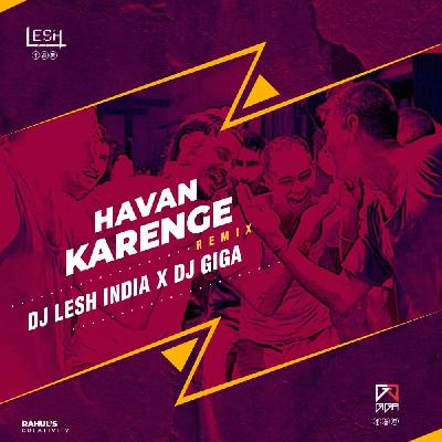 HAVAN KARENGE - DESI MIX - DJ LESH INDIA x DJ GIGA 